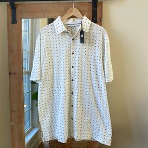 NWT John Morgan Sportswear Sea Island Sport Shirt Size XL